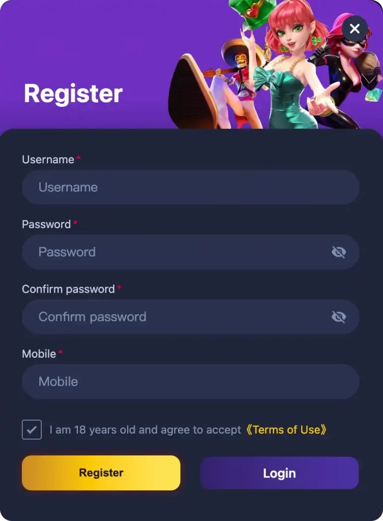 Register at 747PH